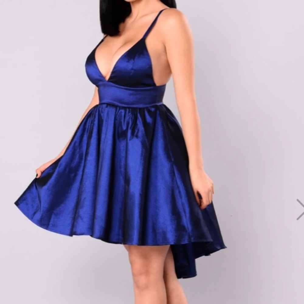 Blue formal dress
